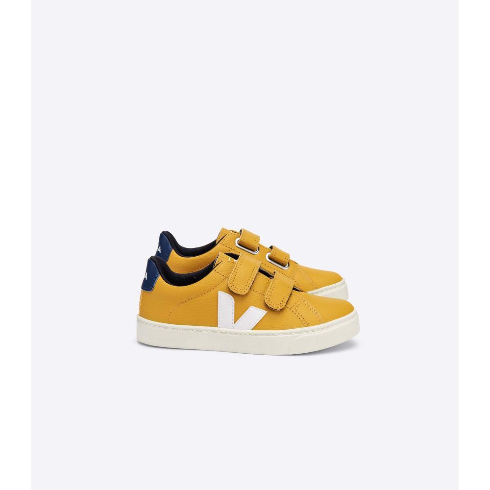 Veja ESPLAR CHROMEFREE Kids\' Shoes Yellow | NZ 724JPQ